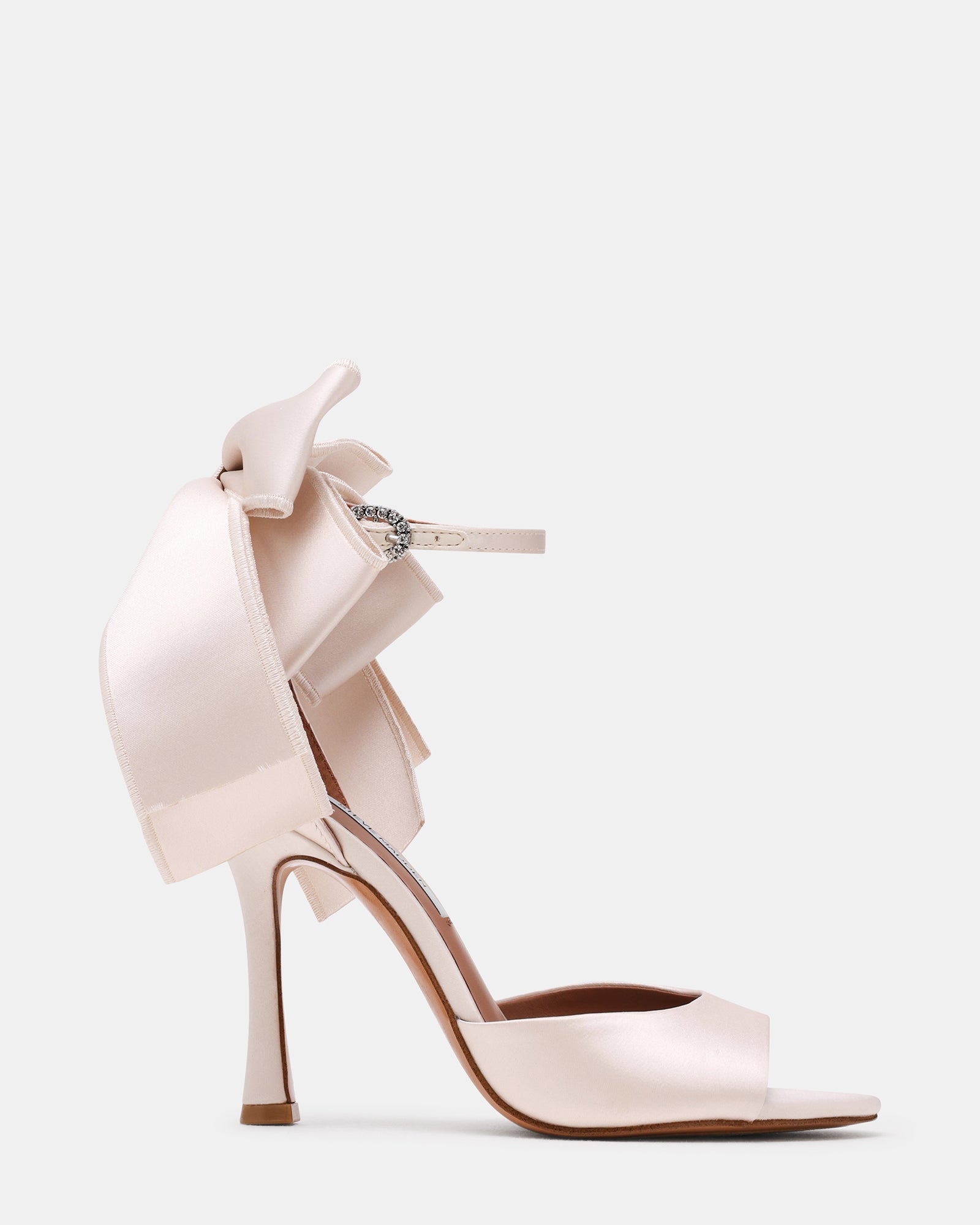 BOUGIE WHITE SATIN - Women's Shoes - Steve Madden Canada
