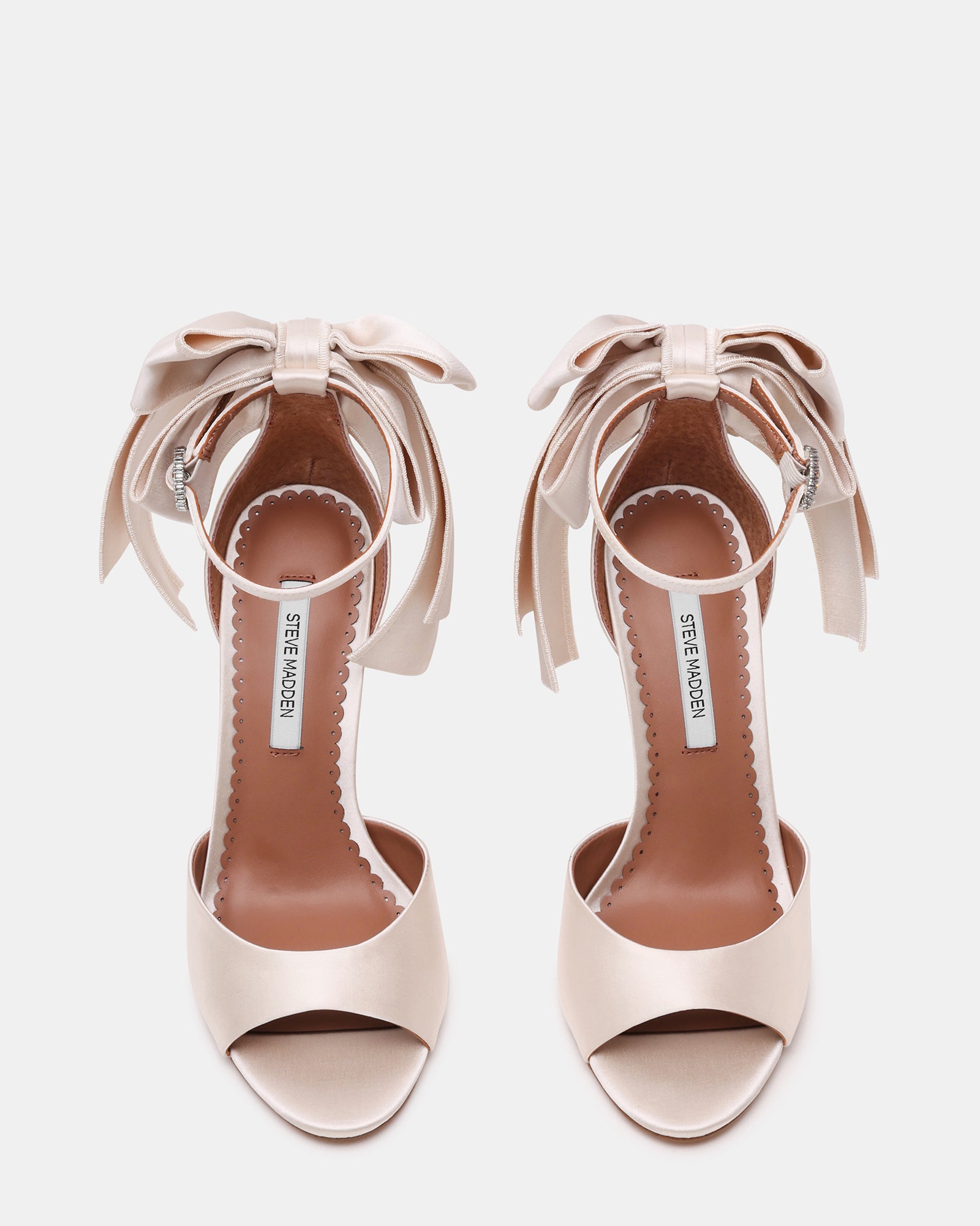 BOUGIE WHITE SATIN - Women's Shoes - Steve Madden Canada - view 4