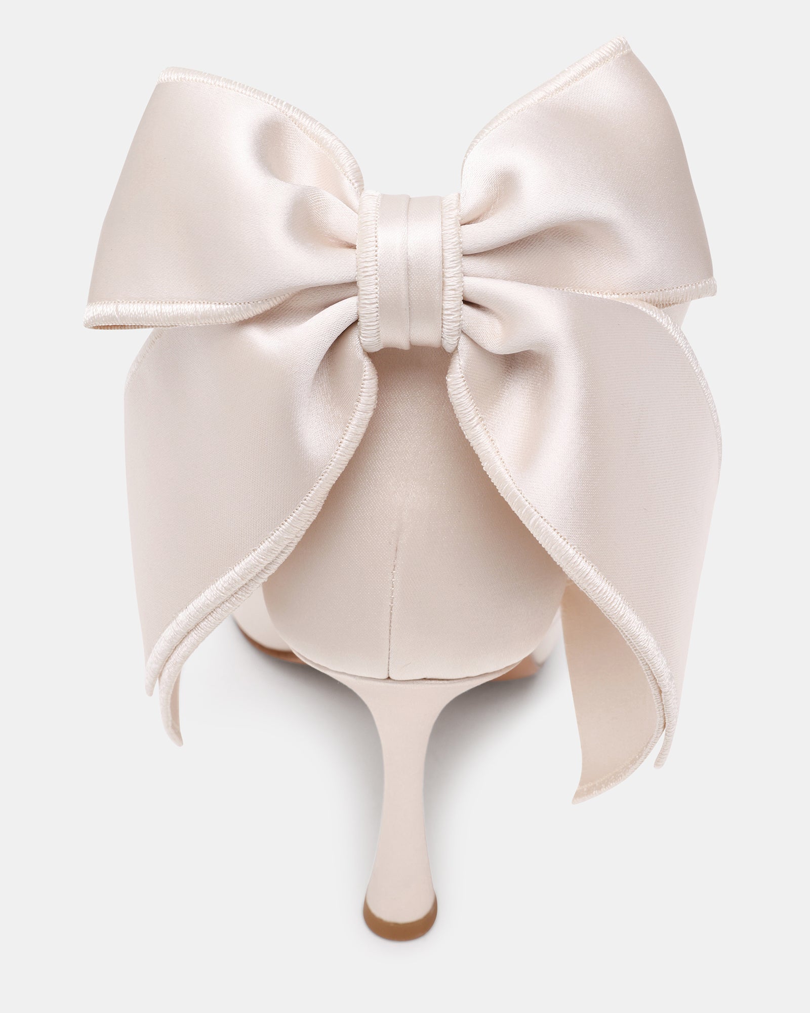 BOUGIE WHITE SATIN - Women's Shoes - Steve Madden Canada - view 3