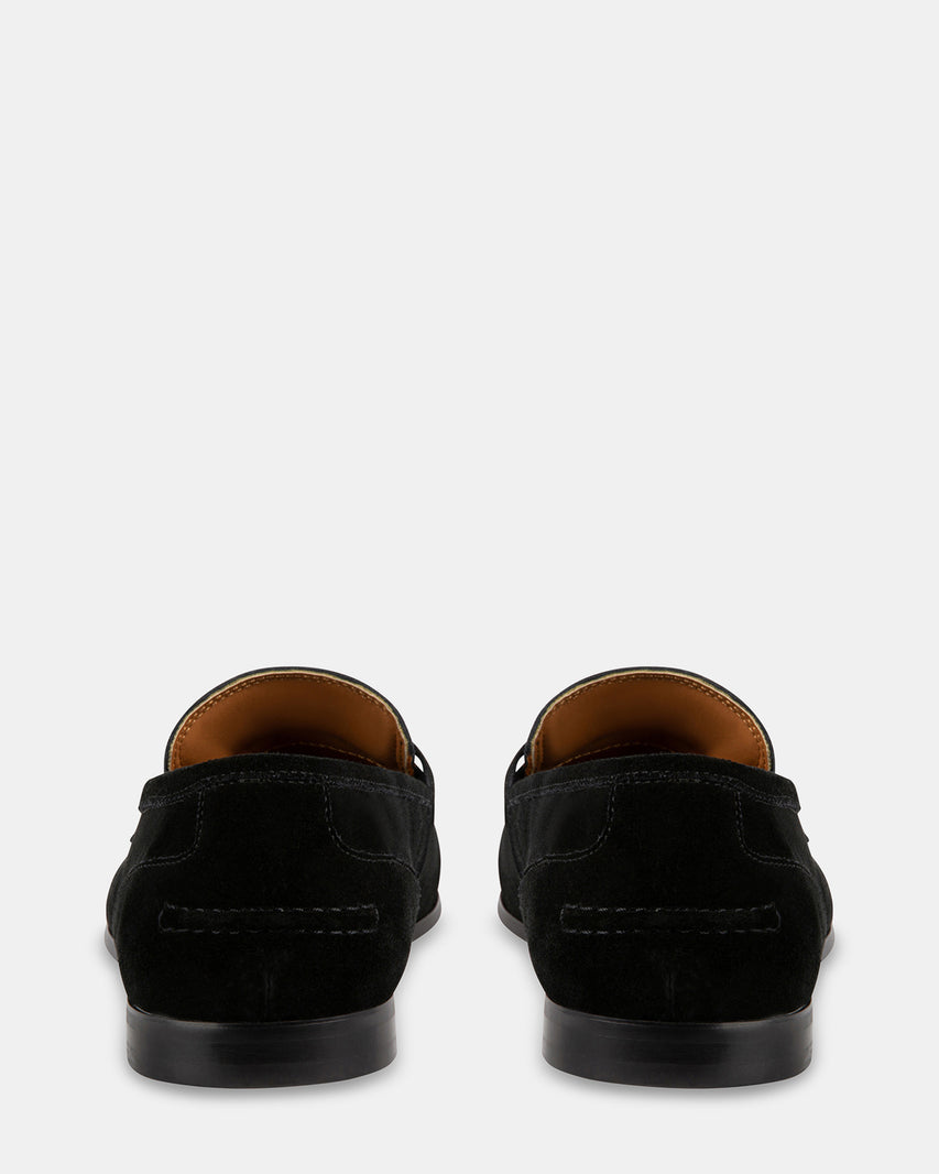 BRAAVE BLACK SUEDE - Men's Shoes - Steve Madden Canada