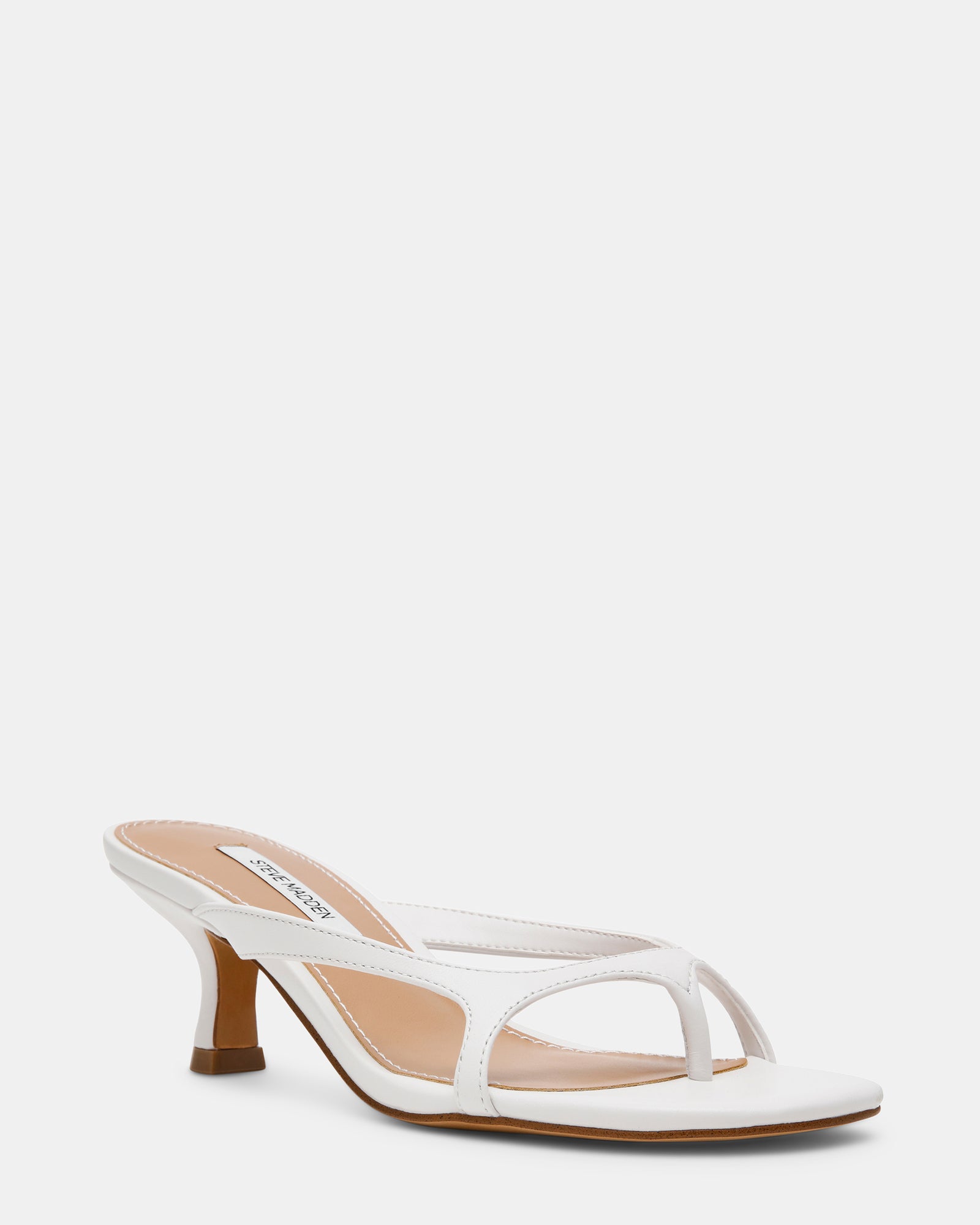 BRIENNA WHITE LEATHER - Women's Shoes - Steve Madden Canada - view 2