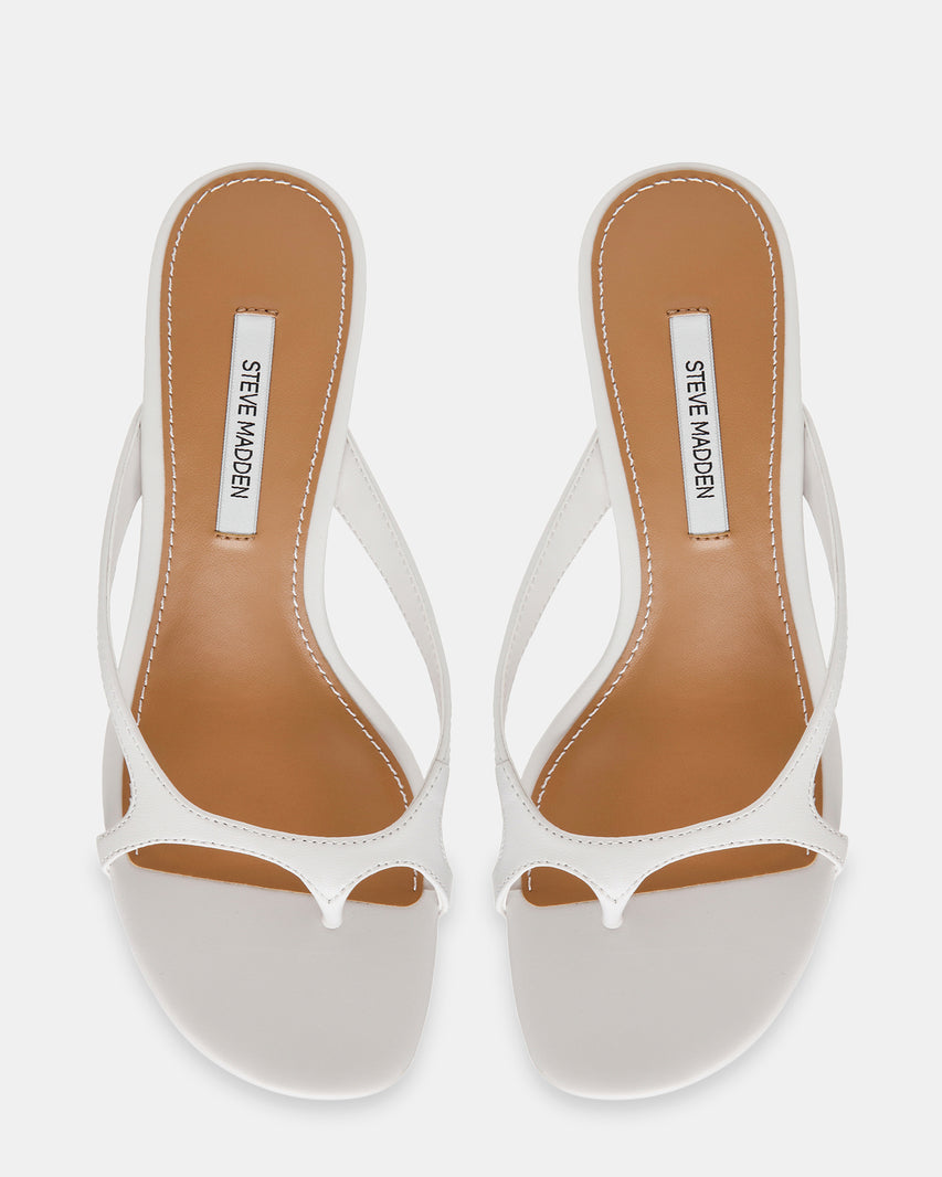 BRIENNA WHITE LEATHER - Women's Shoes - Steve Madden Canada - view 4