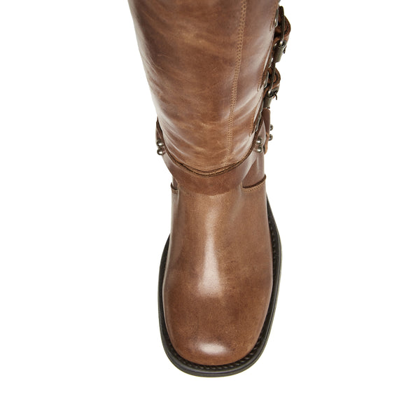 BROCKS BROWN LEATHER - Shoes - Steve Madden Canada