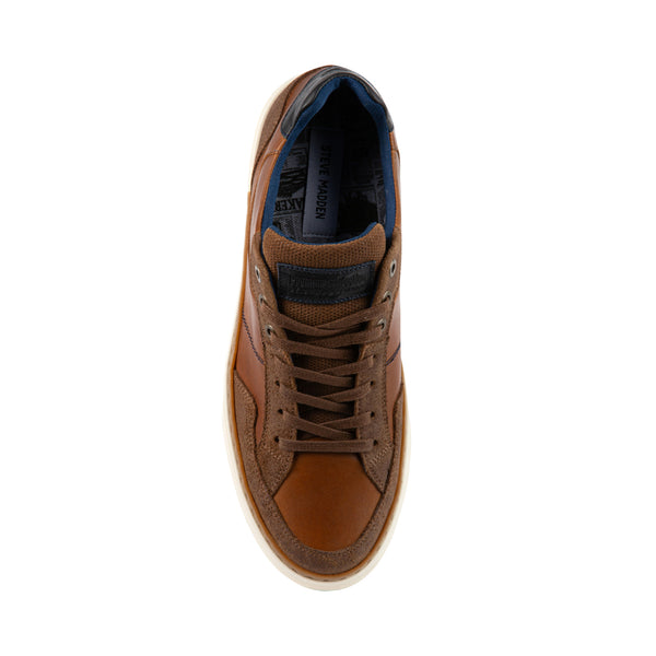 BRYGGS COGNAC LEATHER - Men's Shoes - Steve Madden Canada