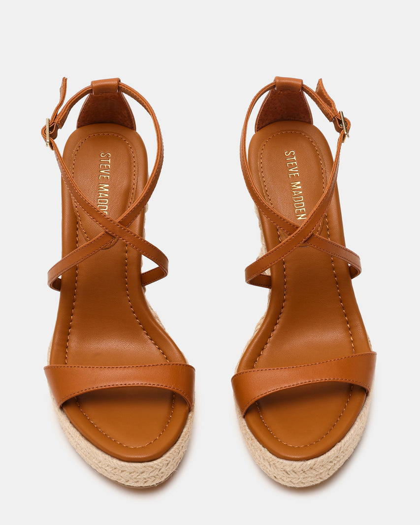 CALIANA TAN LEATHER - Women's Shoes - Steve Madden Canada - view 5