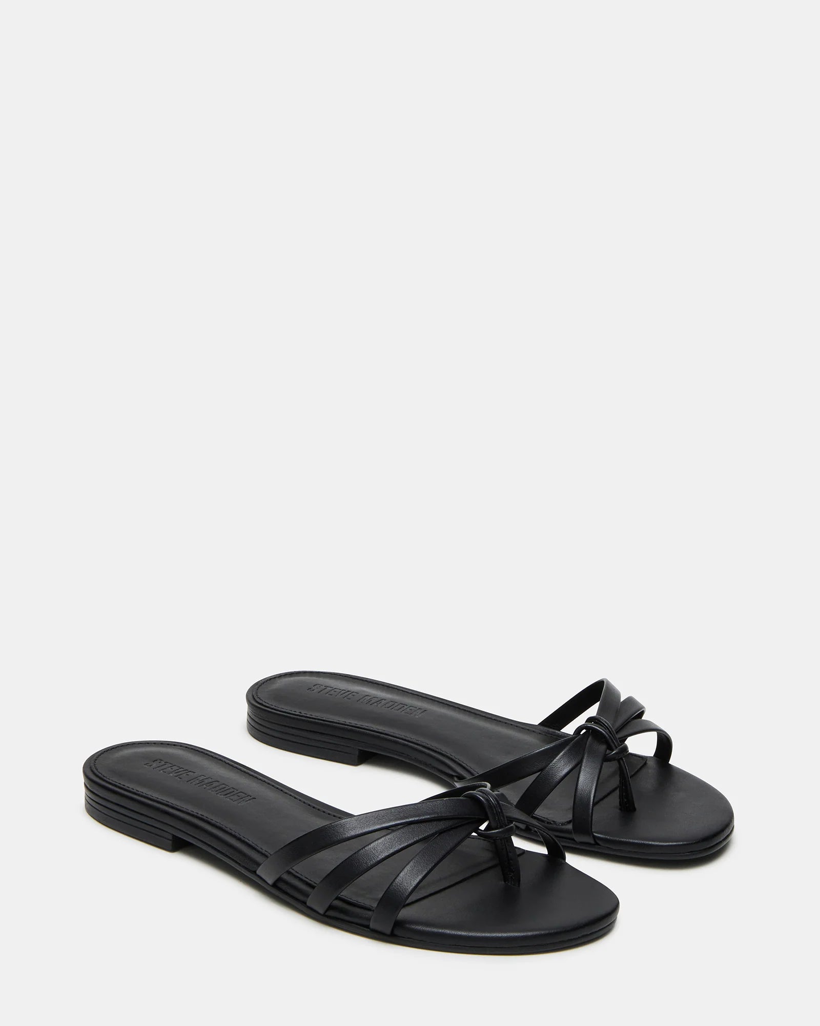 CALISSI BLACK LEATHER - Women's Shoes - Steve Madden Canada