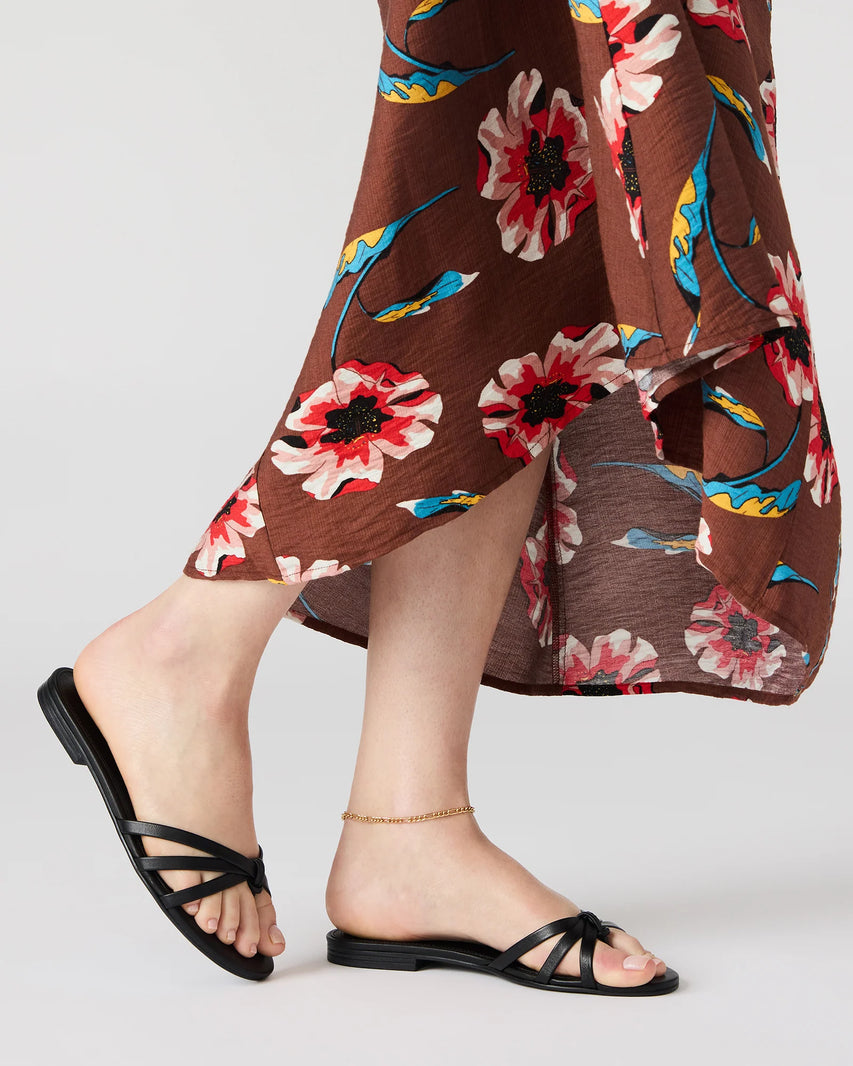 CALISSI BLACK LEATHER - Women's Shoes - Steve Madden Canada