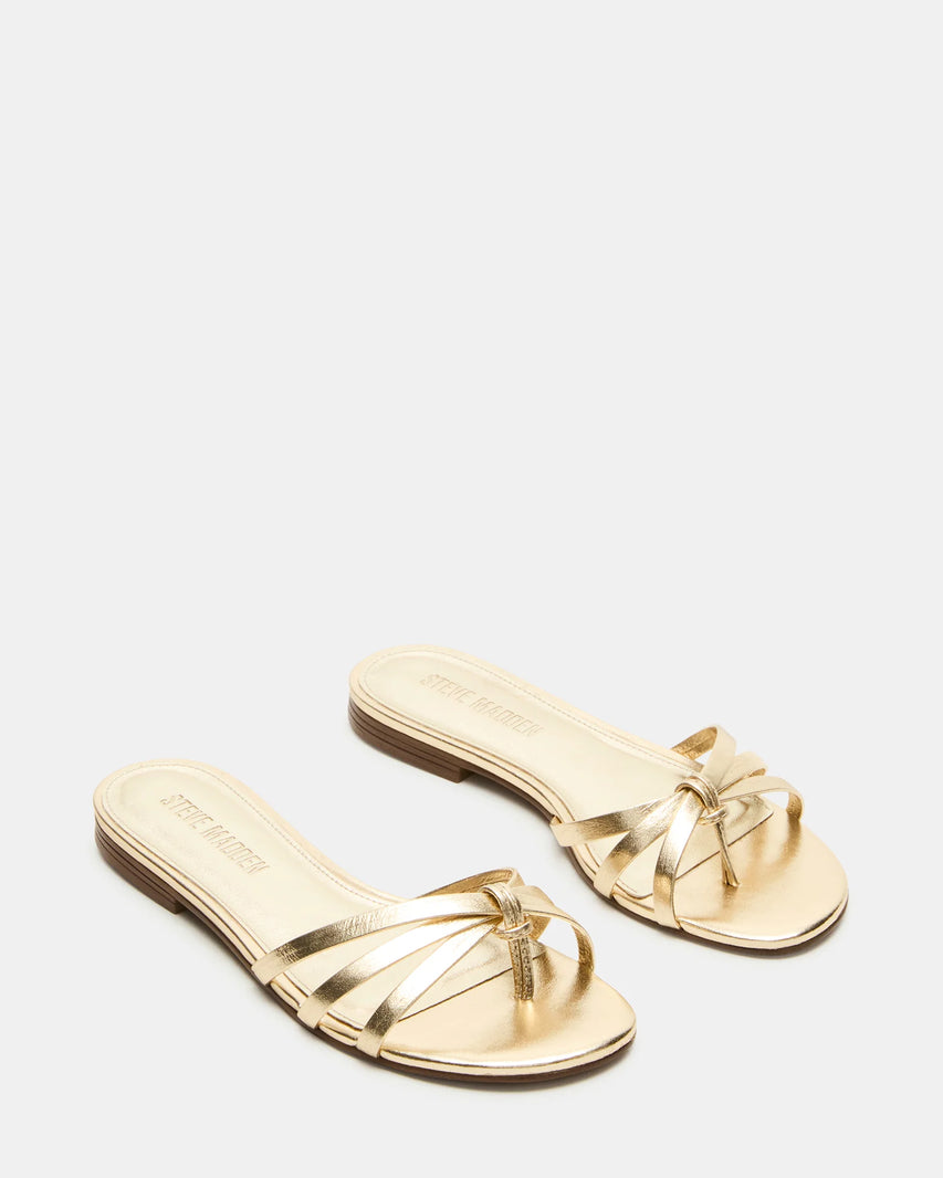 CALISSI GOLD LEATHER - Women's Shoes - Steve Madden Canada