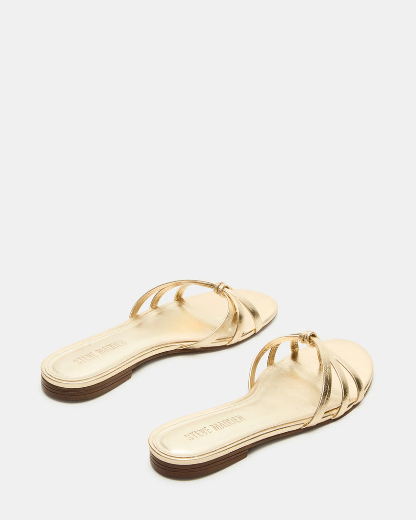 CALISSI GOLD LEATHER - Women's Shoes - Steve Madden Canada