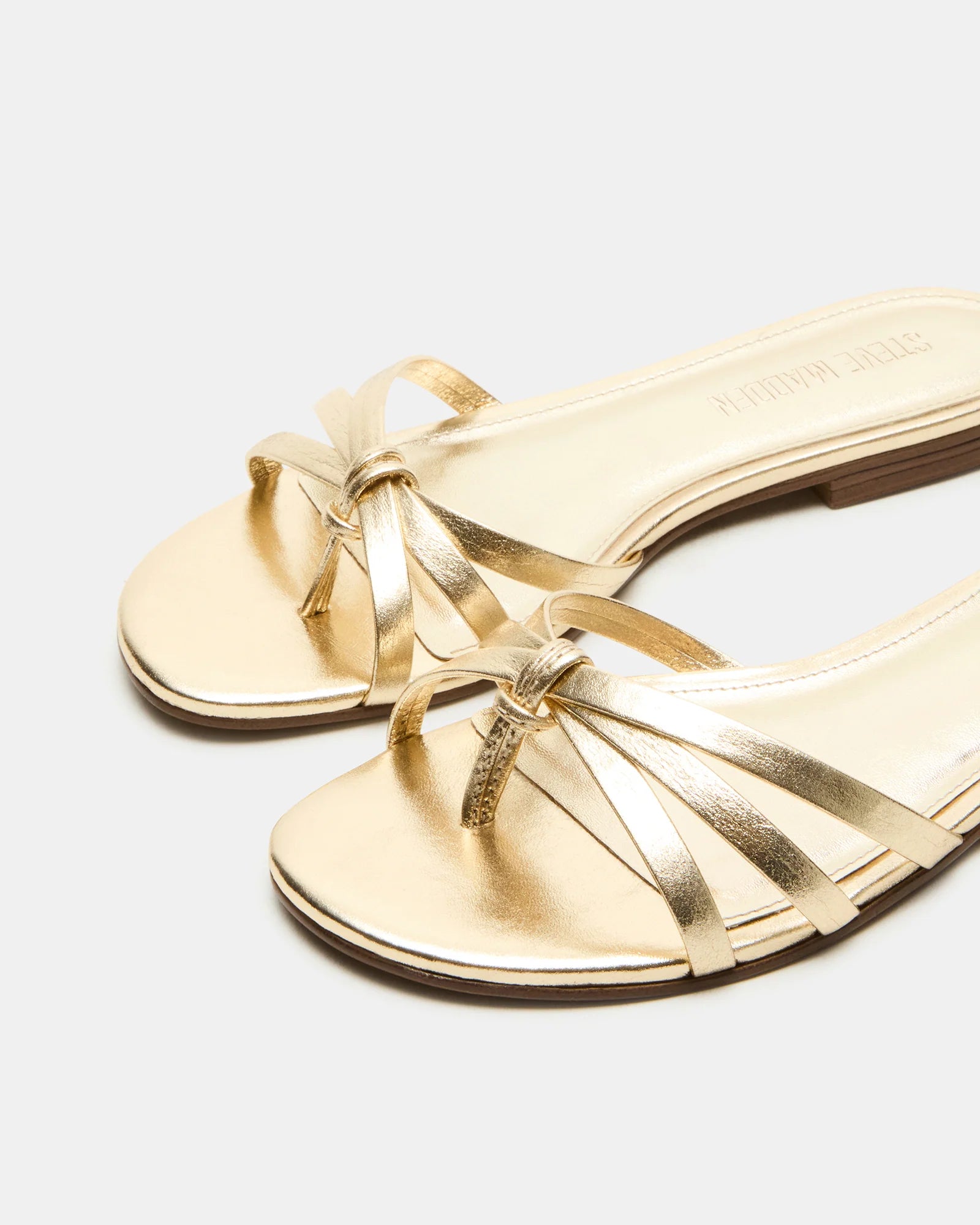 CALISSI GOLD LEATHER - Women's Shoes - Steve Madden Canada