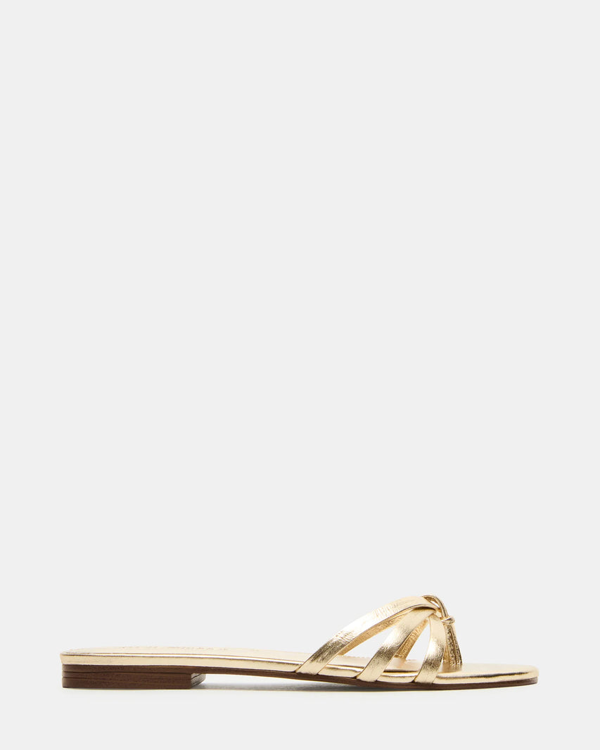 CALISSI GOLD LEATHER - Women's Shoes - Steve Madden Canada