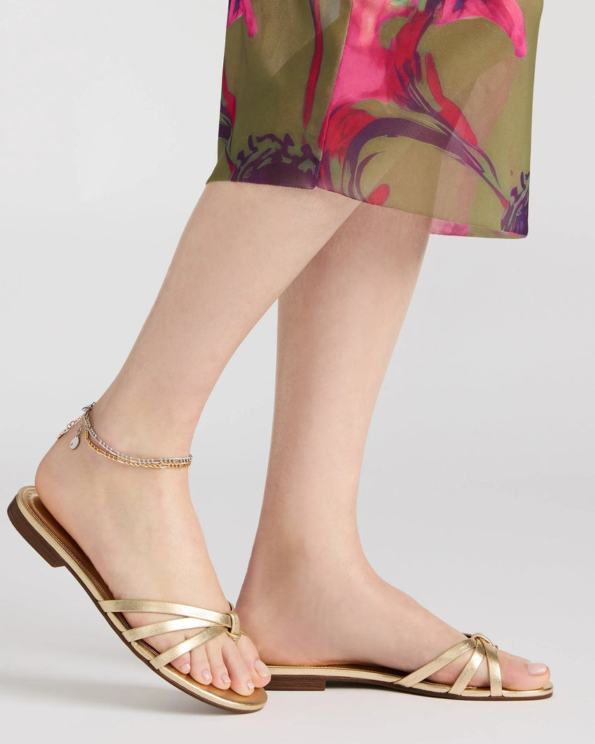 CALISSI GOLD LEATHER - Women's Shoes - Steve Madden Canada