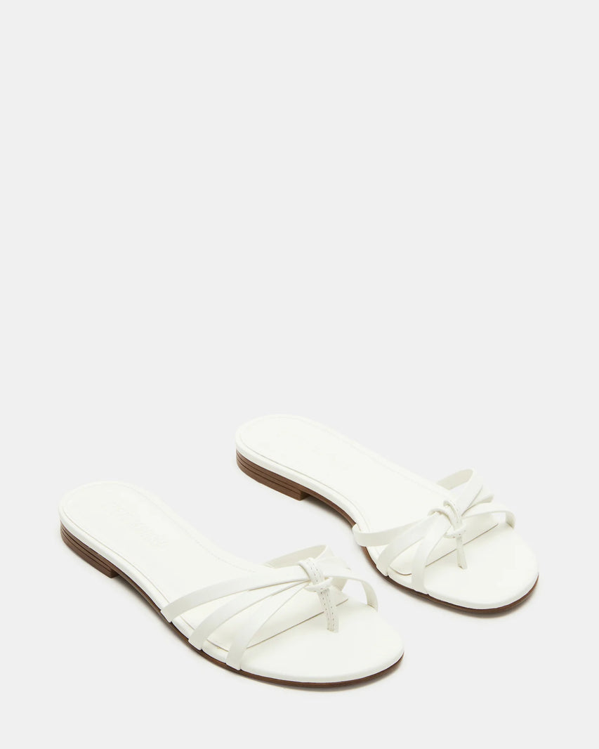 CALISSI WHITE LEATHER - Women's Shoes - Steve Madden Canada