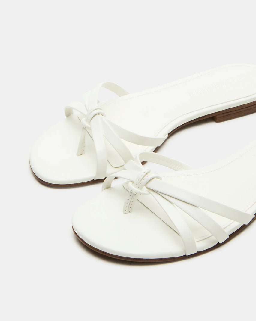 CALISSI WHITE LEATHER - Women's Shoes - Steve Madden Canada