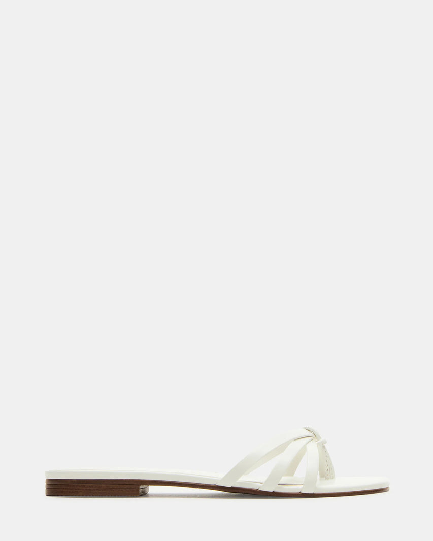 CALISSI WHITE LEATHER - Women's Shoes - Steve Madden Canada