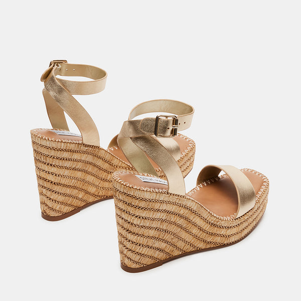 CASSIE GOLD LEATHER - Women's Shoes - Steve Madden Canada