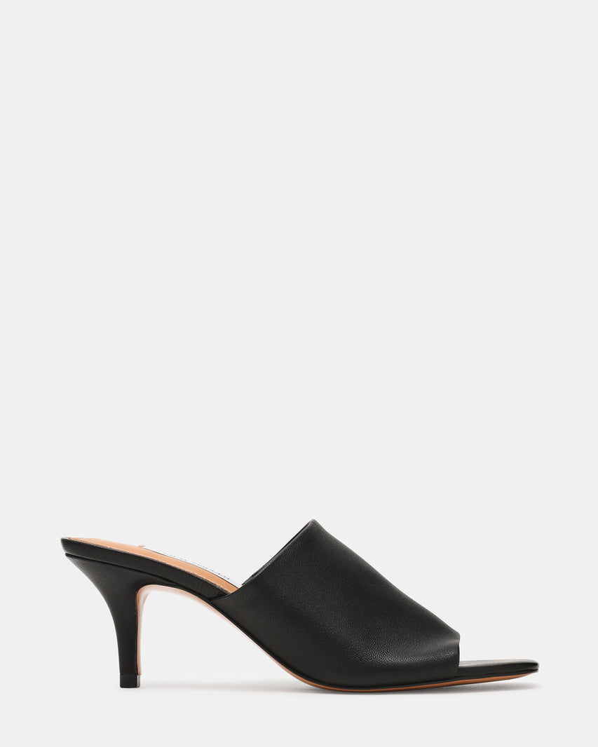 CIERAA BLACK LEATHER - Women's Shoes - Steve Madden Canada