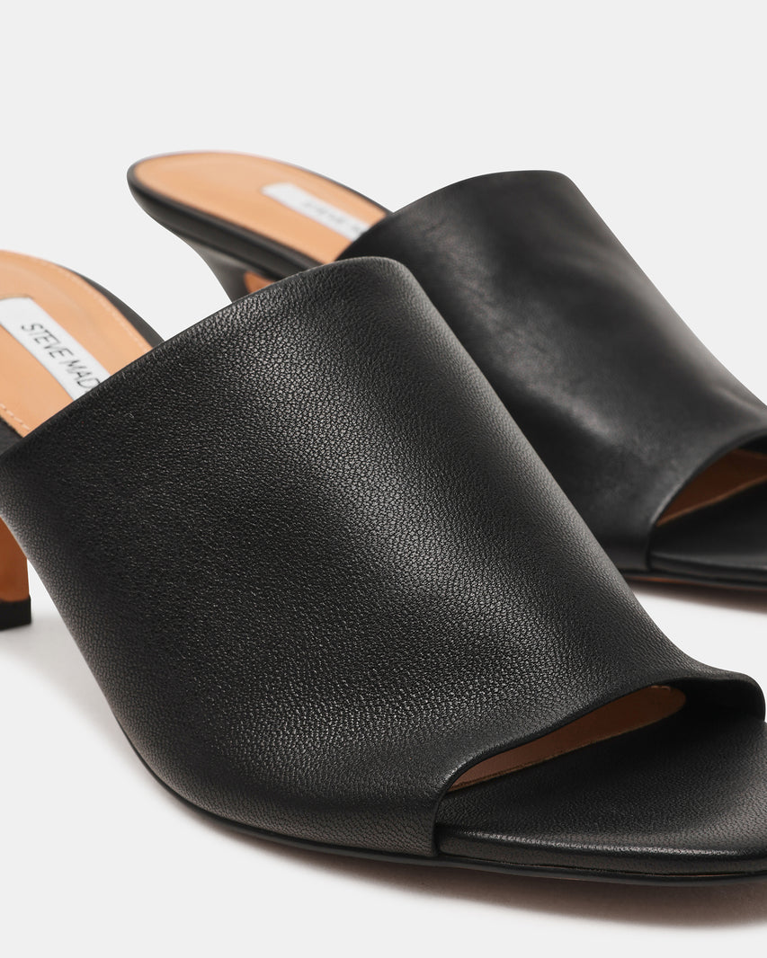 CIERAA BLACK LEATHER - Women's Shoes - Steve Madden Canada - view 3