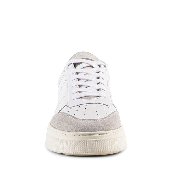 CLIC WHITE LEATHER - Men's Shoes - Steve Madden Canada
