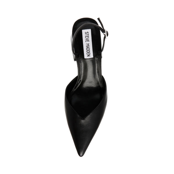 COURTNIE BLACK LEATHER - Women's Shoes - Steve Madden Canada