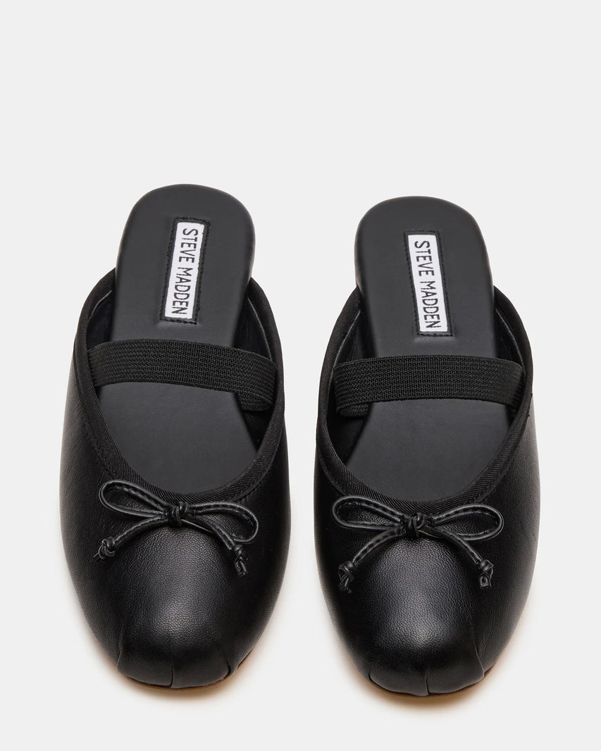 CUTESY BLACK LEATHER - Women's Shoes - Steve Madden Canada - view 5