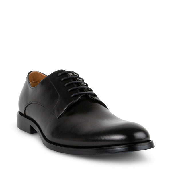 DAEDRIC BLACK LEATHER - Men's Shoes - Steve Madden Canada