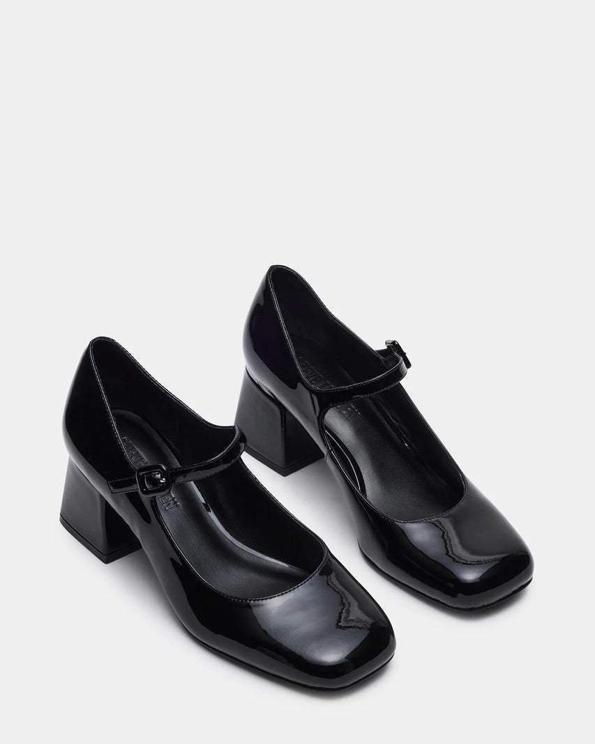 DARCEY BLACK PATENT - Women's Shoes - Steve Madden Canada - view 3