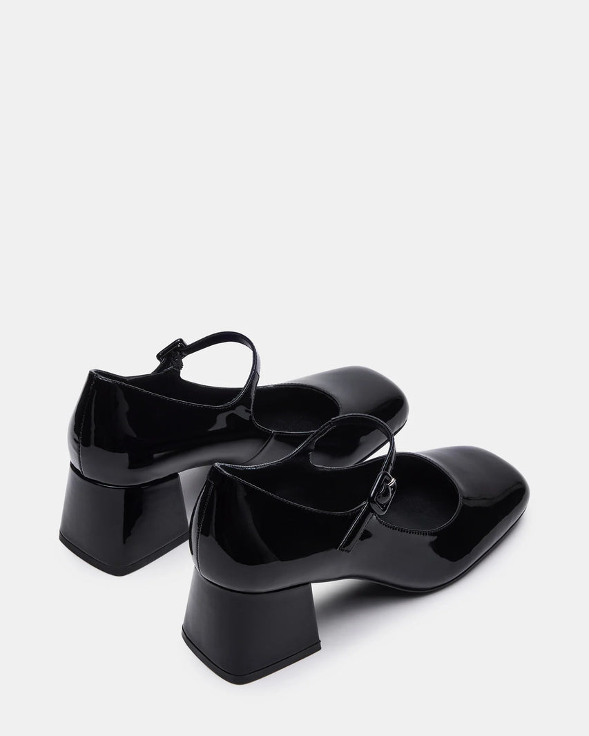 DARCEY BLACK PATENT - Women's Shoes - Steve Madden Canada - view 6