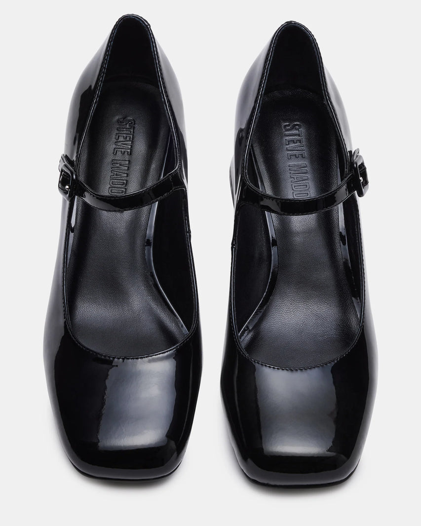 DARCEY BLACK PATENT - Women's Shoes - Steve Madden Canada - view 5