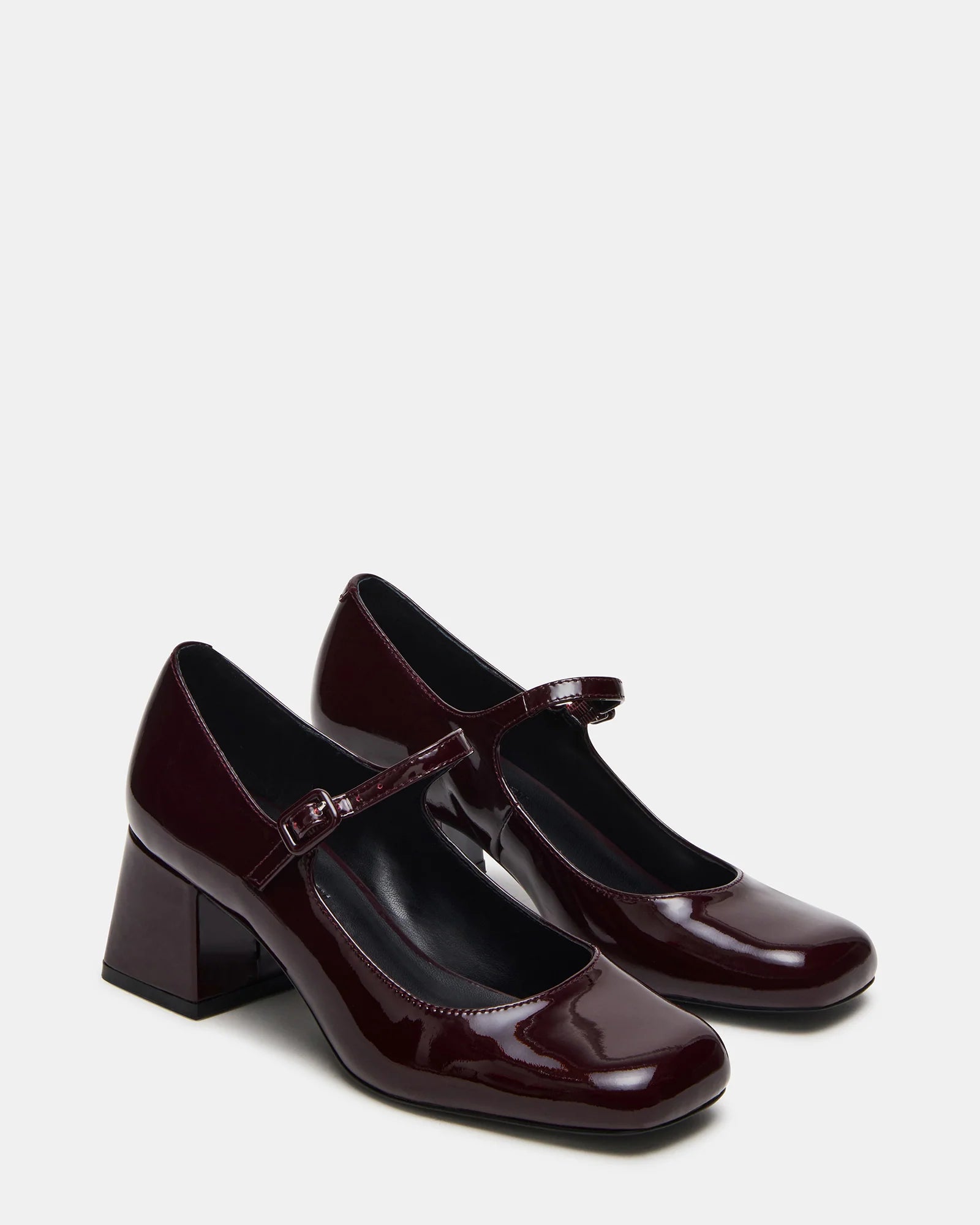 DARCEY BURGUNDY PATENT - Women's Shoes - Steve Madden Canada - view 3