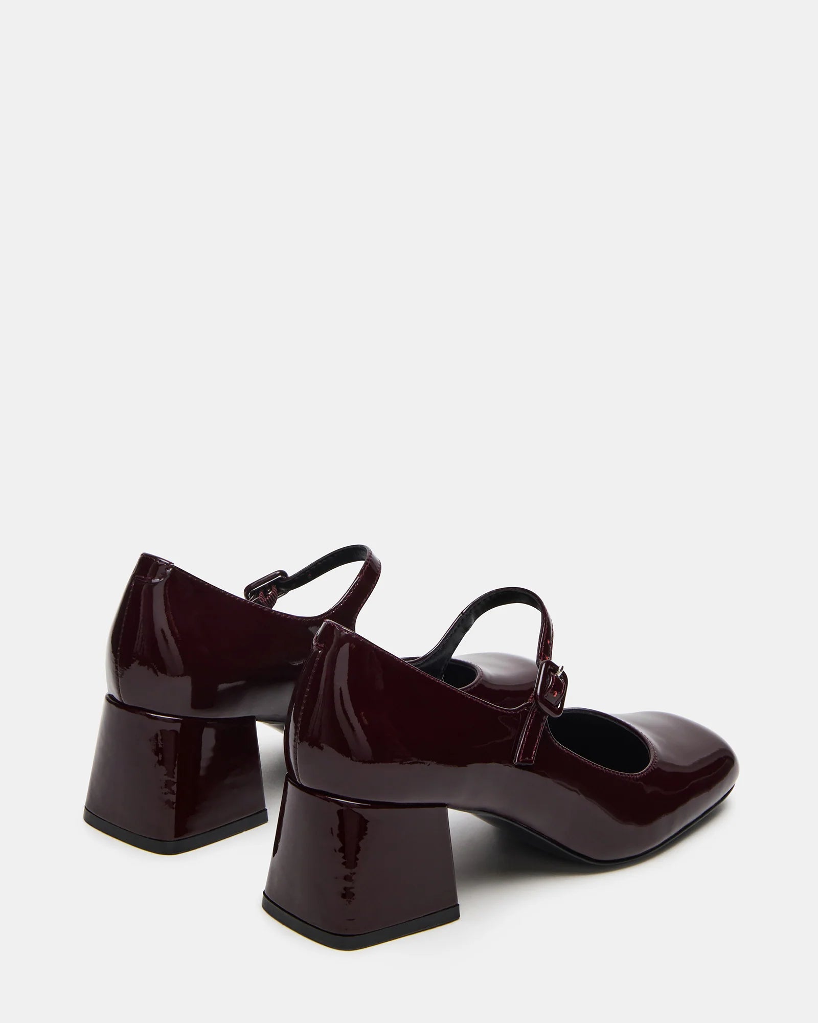 DARCEY BURGUNDY PATENT - Women's Shoes - Steve Madden Canada - view 6