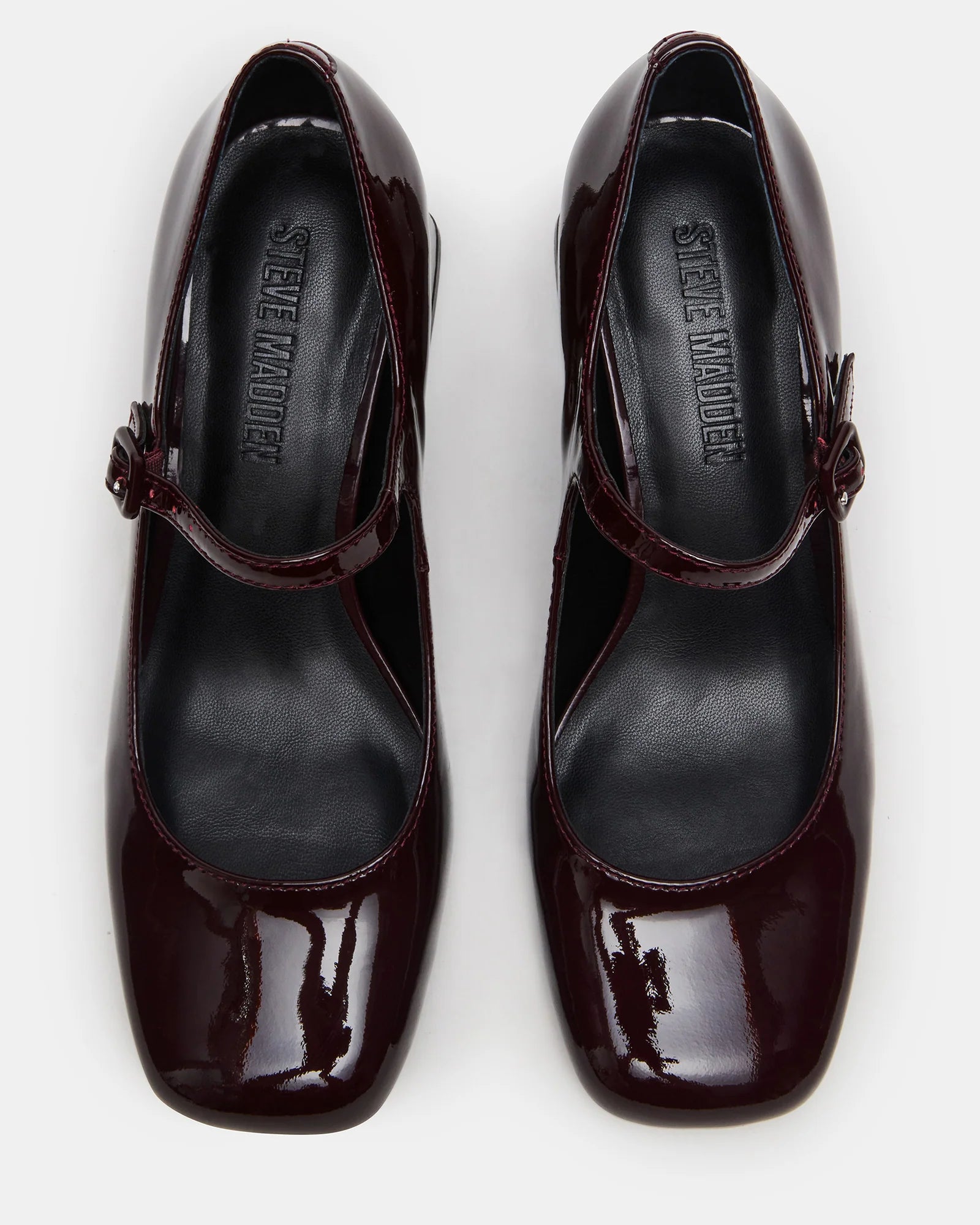 DARCEY BURGUNDY PATENT - Women's Shoes - Steve Madden Canada - view 5