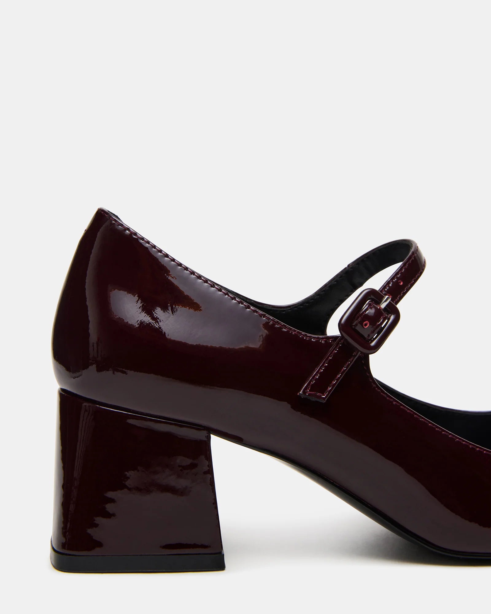 DARCEY BURGUNDY PATENT - Women's Shoes - Steve Madden Canada - view 4