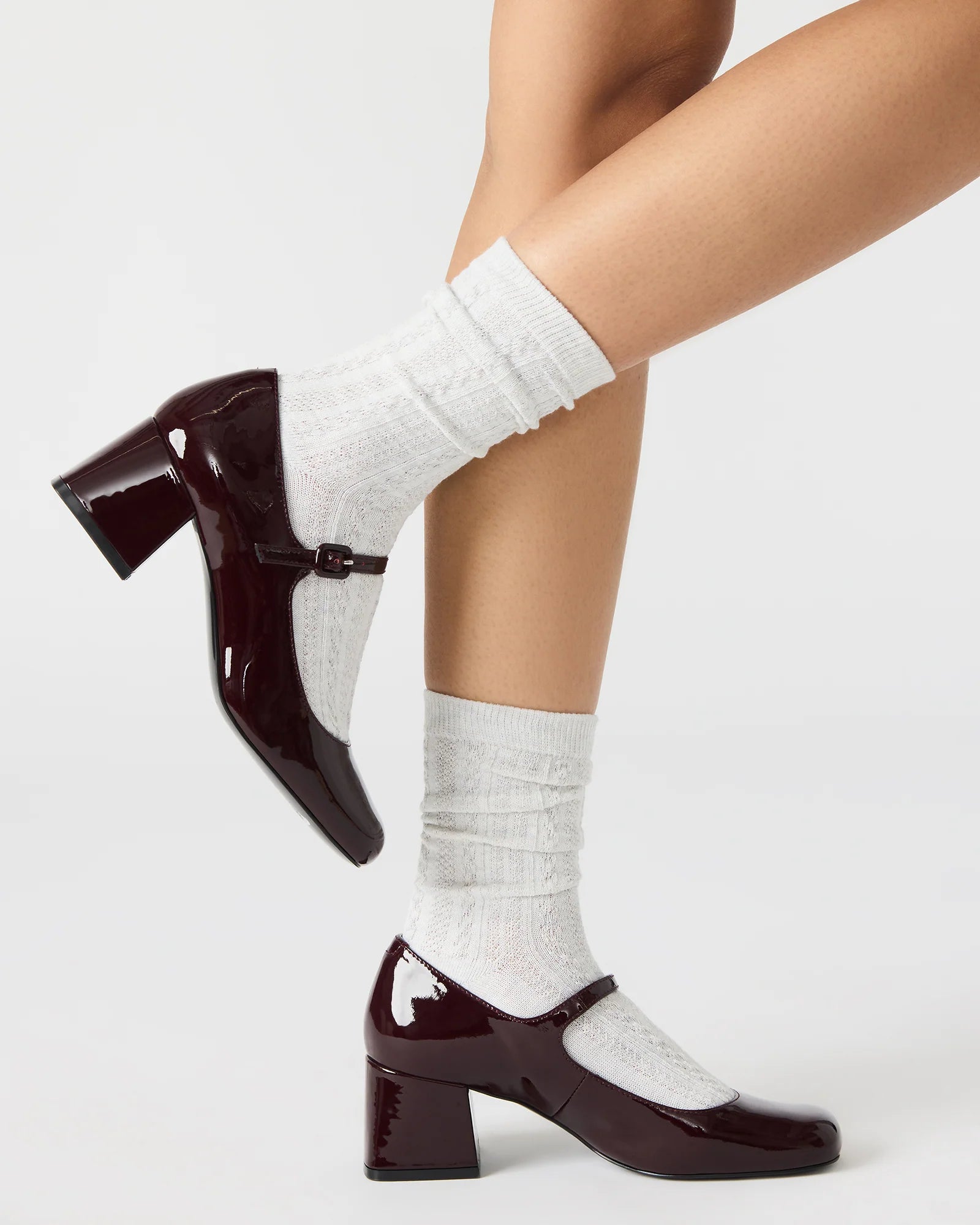 DARCEY BURGUNDY PATENT - Women's Shoes - Steve Madden Canada - view 2