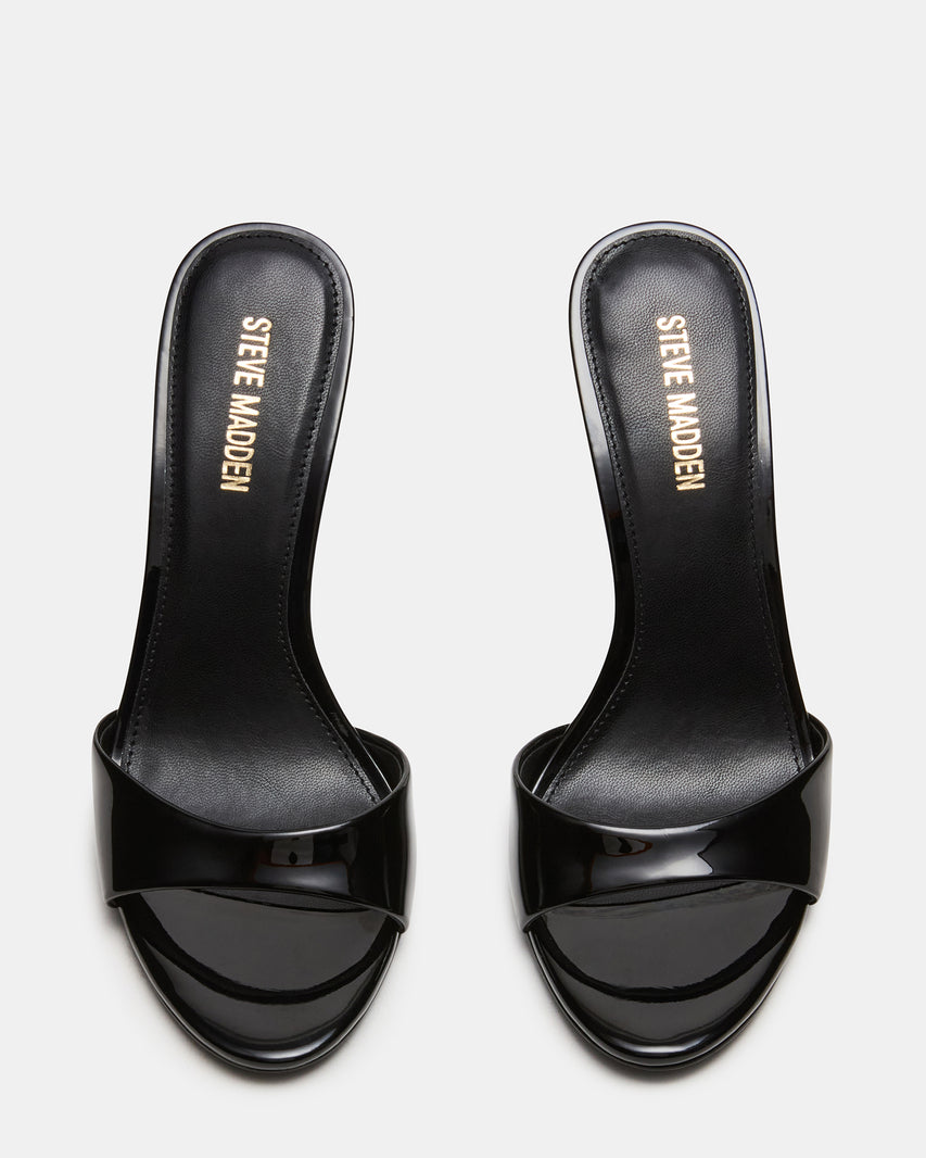 DAVINA BLACK PATENT - Women's Shoes - Steve Madden Canada - view 6