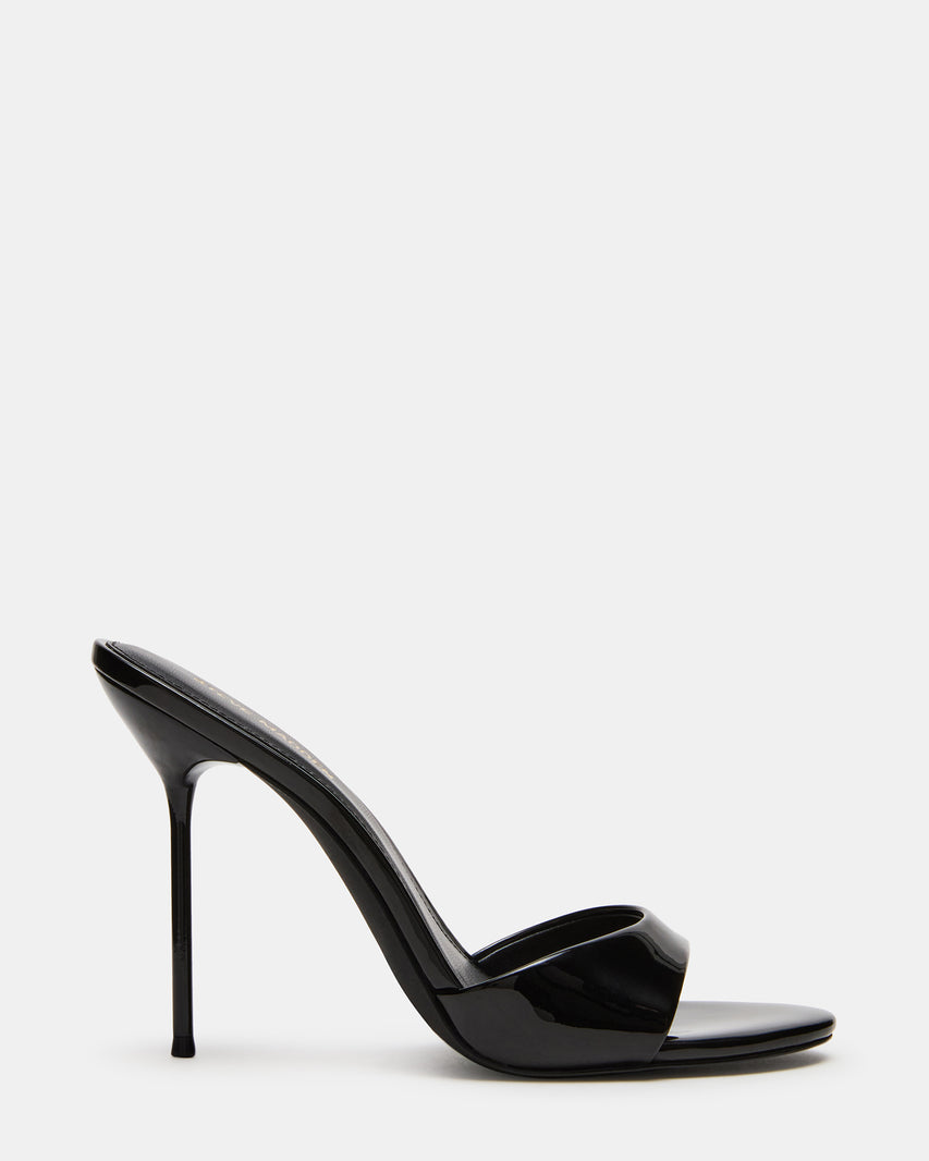 DAVINA BLACK PATENT - Women's Shoes - Steve Madden Canada