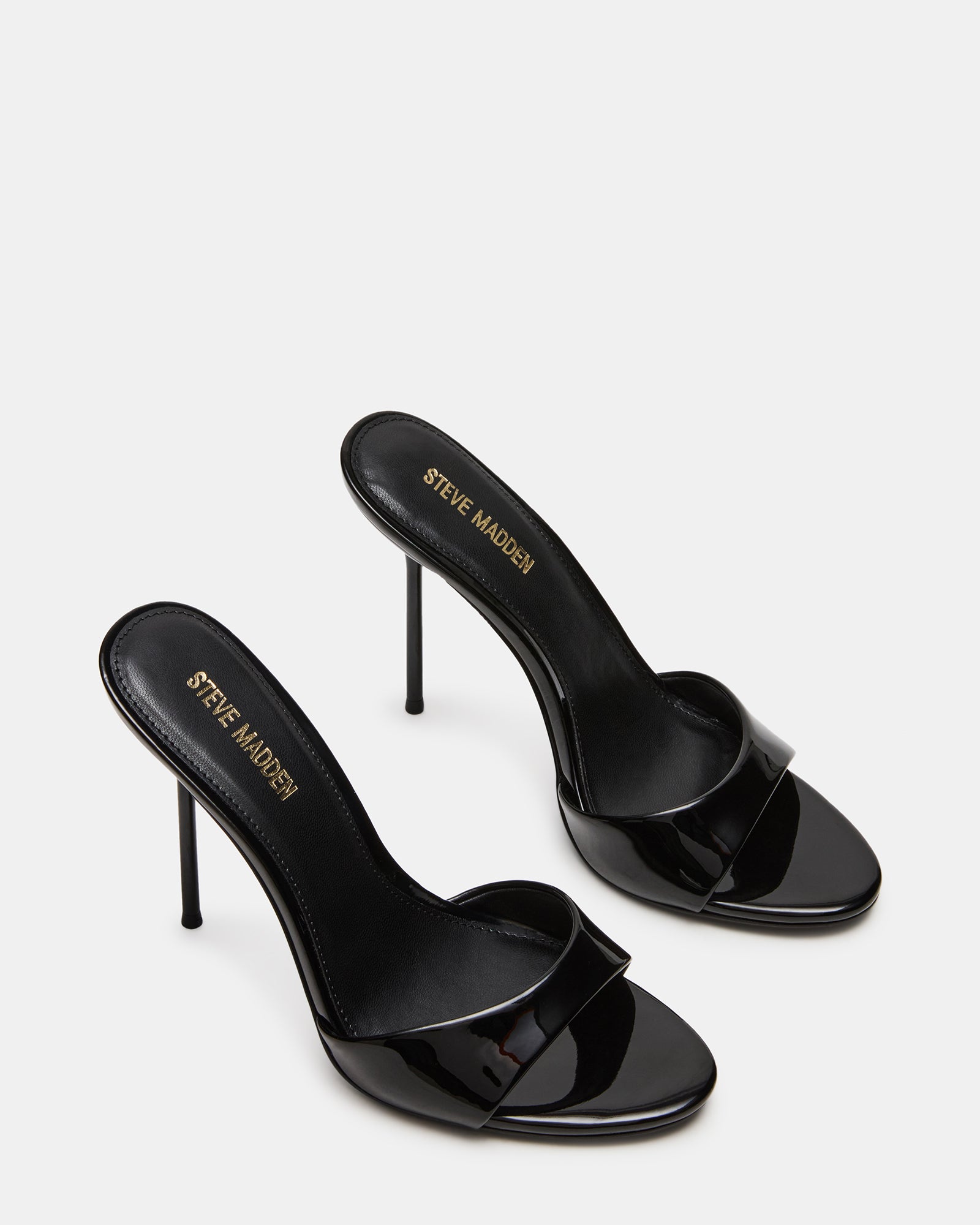 DAVINA BLACK PATENT - Women's Shoes - Steve Madden Canada - view 3