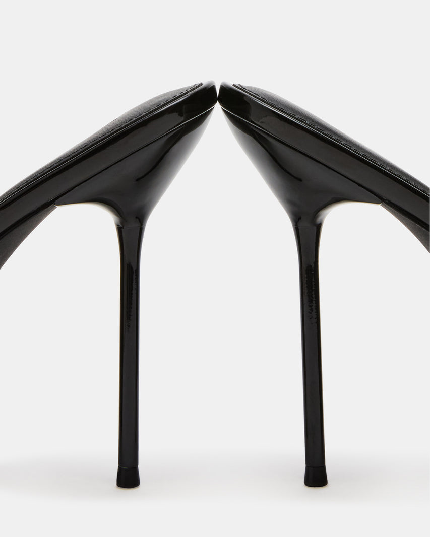 DAVINA BLACK PATENT - Women's Shoes - Steve Madden Canada - view 5
