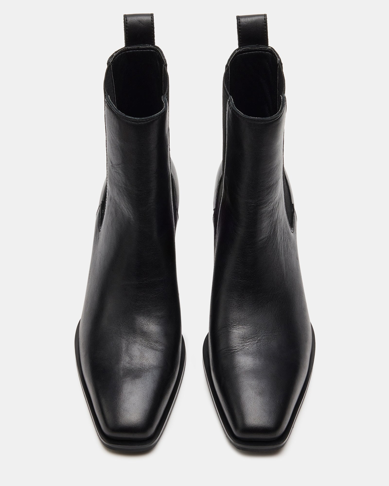 DAXEN BLACK LEATHER - Women's Shoes - Steve Madden Canada - view 4