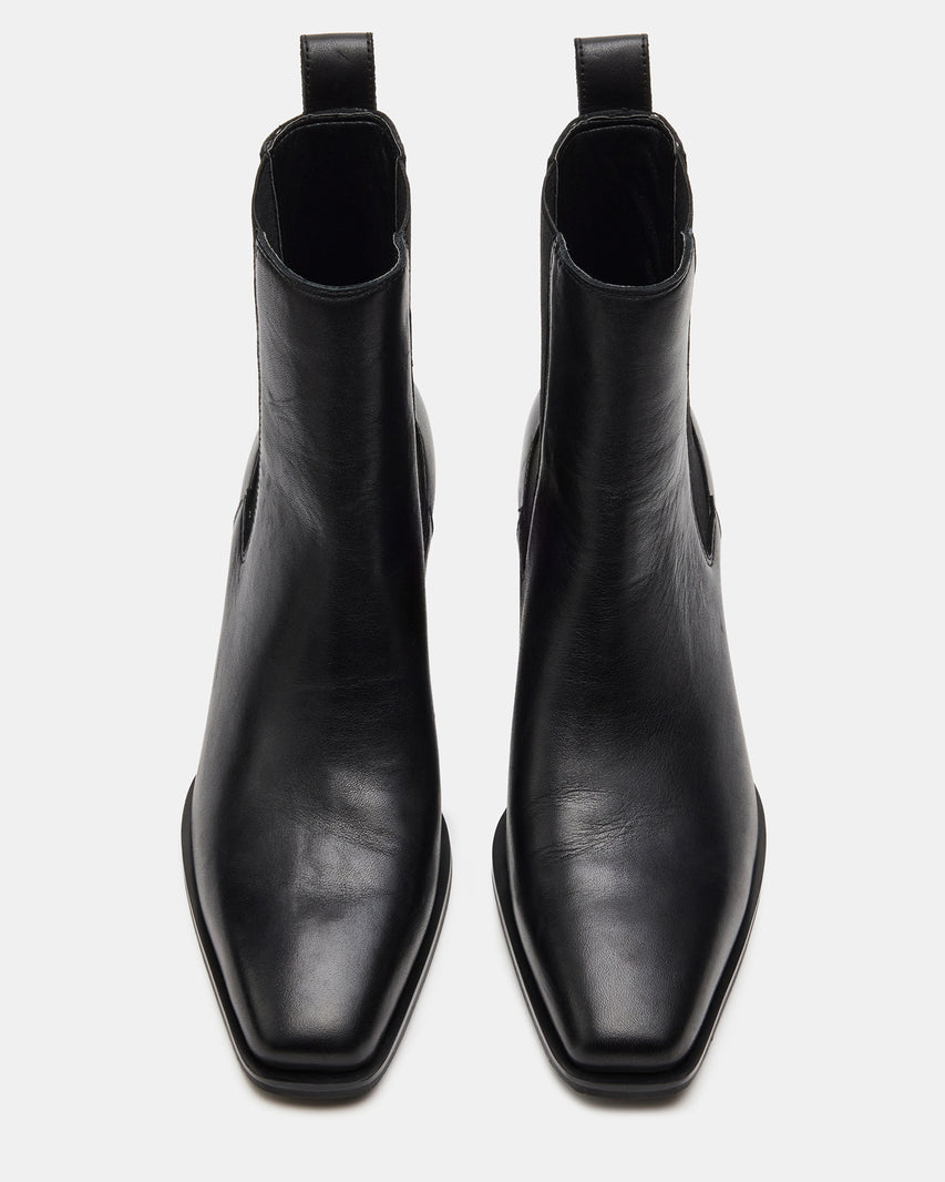 DAXEN BLACK LEATHER - Women's Shoes - Steve Madden Canada - view 4