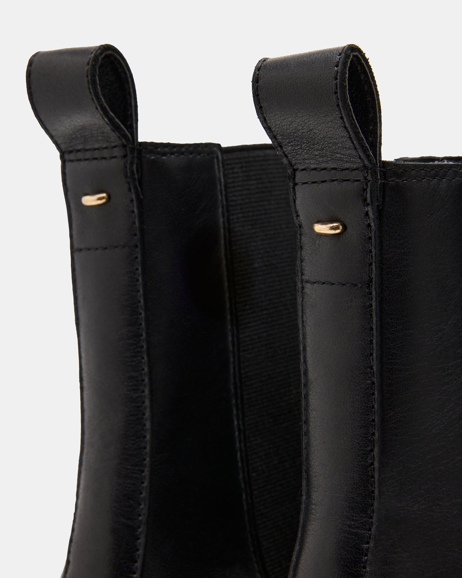 DAXEN BLACK LEATHER - Women's Shoes - Steve Madden Canada - view 3