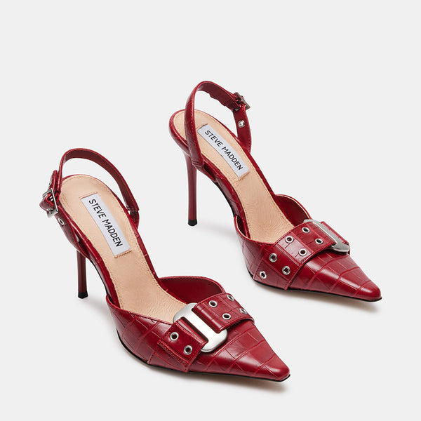 DILLON RED EXOTIC - Women's Shoes - Steve Madden Canada