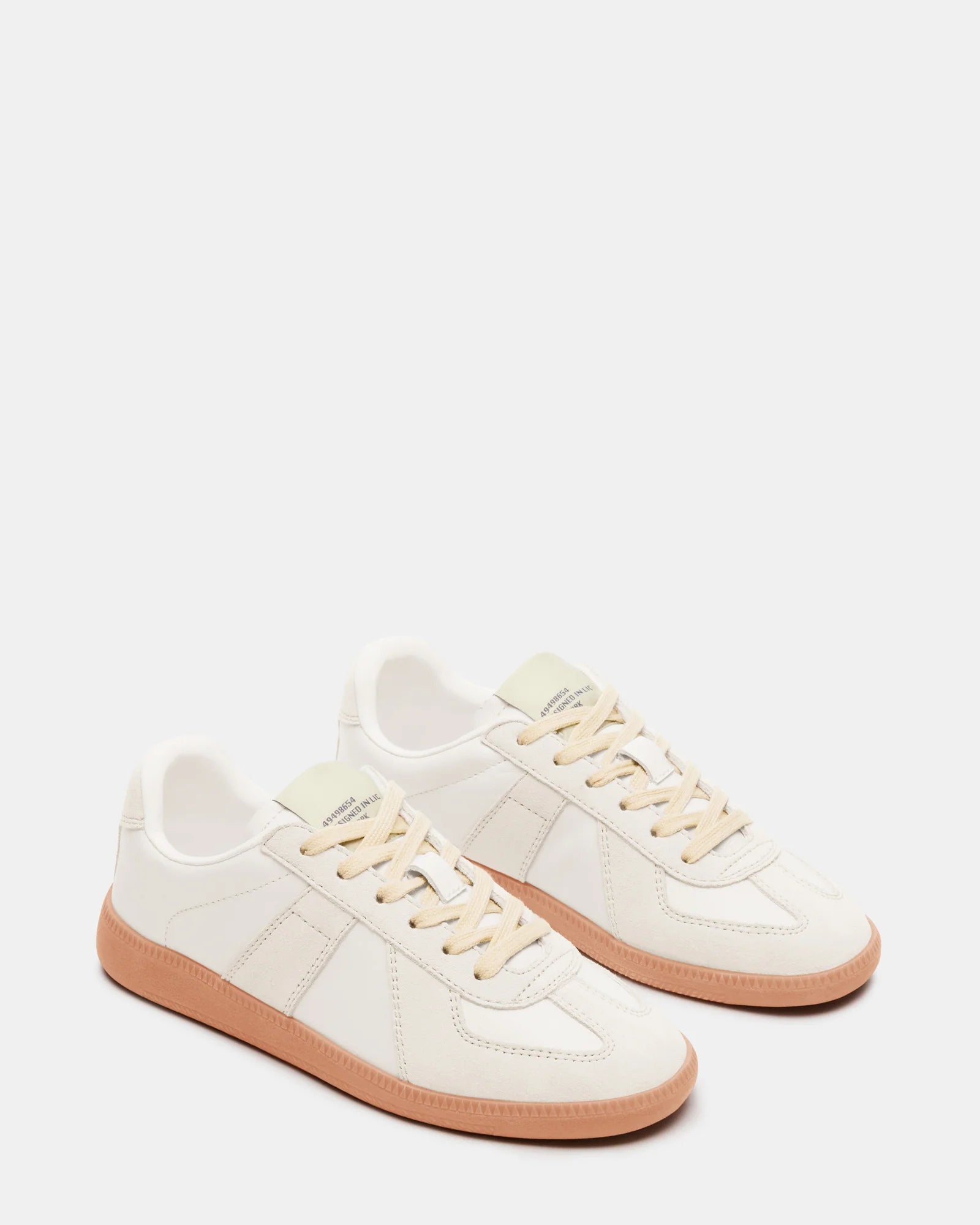 DIXIN White Leather Low-Top Sneakers | Women's Designer DIXIN White Leather Low-Top Sneakers | Women's Designer