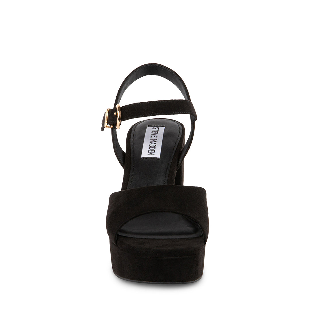 EARTHY Black Platform Chunky Heels | Women's Designer Shoes – Steve ...