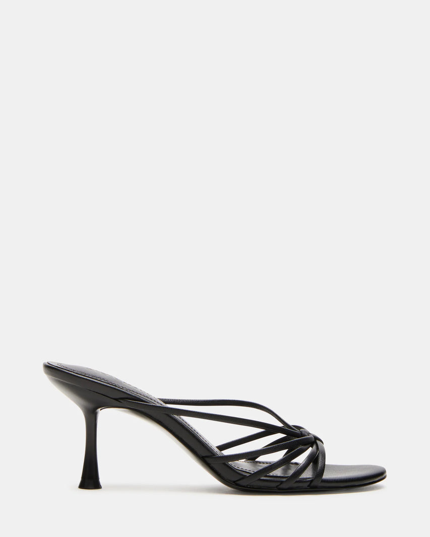 EDNA BLACK LEATHER - Women's Shoes - Steve Madden Canada
