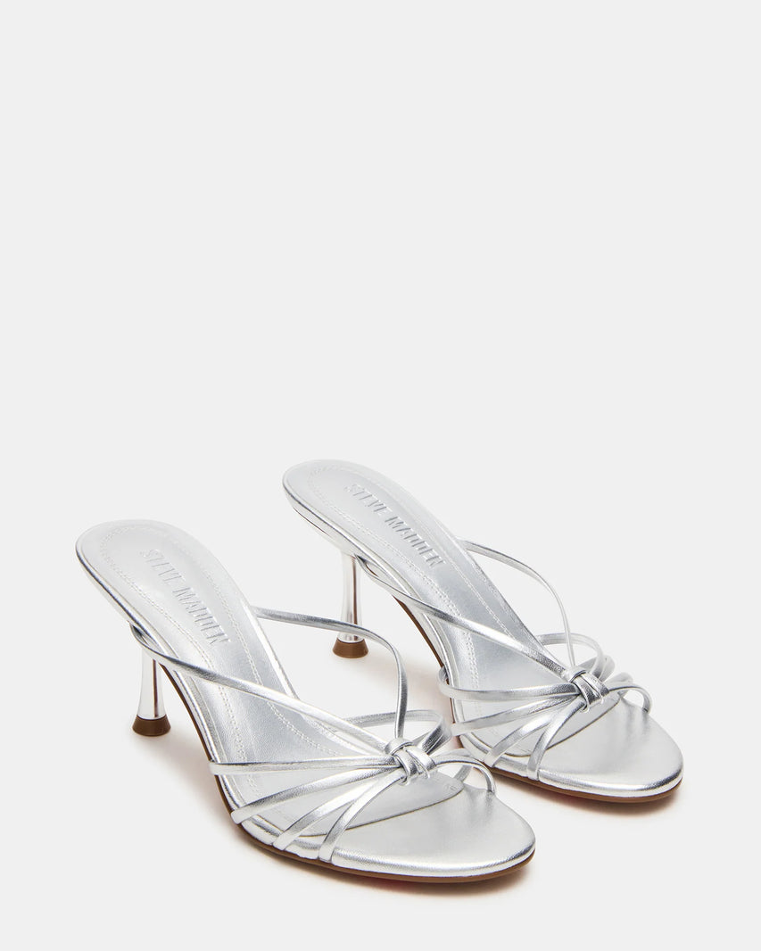 EDNA SILVER LEATHER - Women's Shoes - Steve Madden Canada - view 3