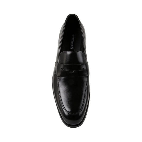 EFRIAN BLACK LEATHER - Men's Shoes - Steve Madden Canada