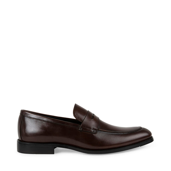 EFRIAN Brown Leather Dress Shoes | Men's Designer Dress Shoes – Steve ...