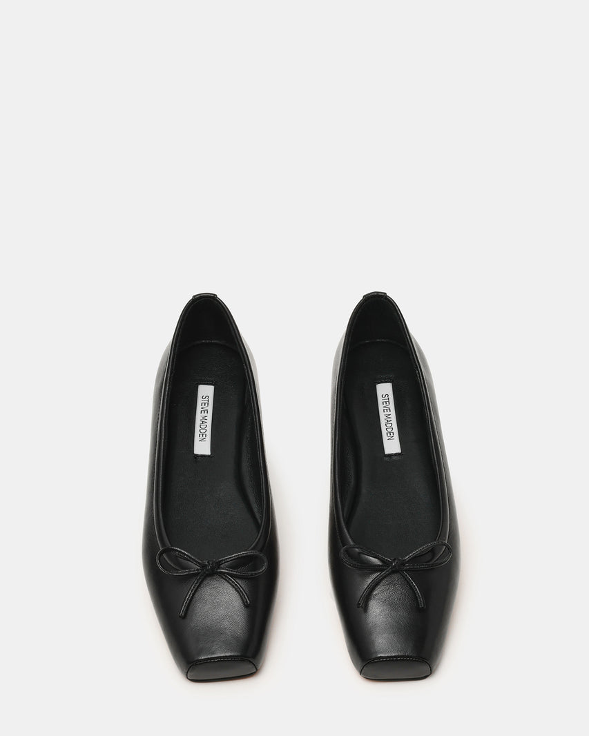ELEVE BLACK LEATHER - Women's Shoes - Steve Madden Canada - view 4
