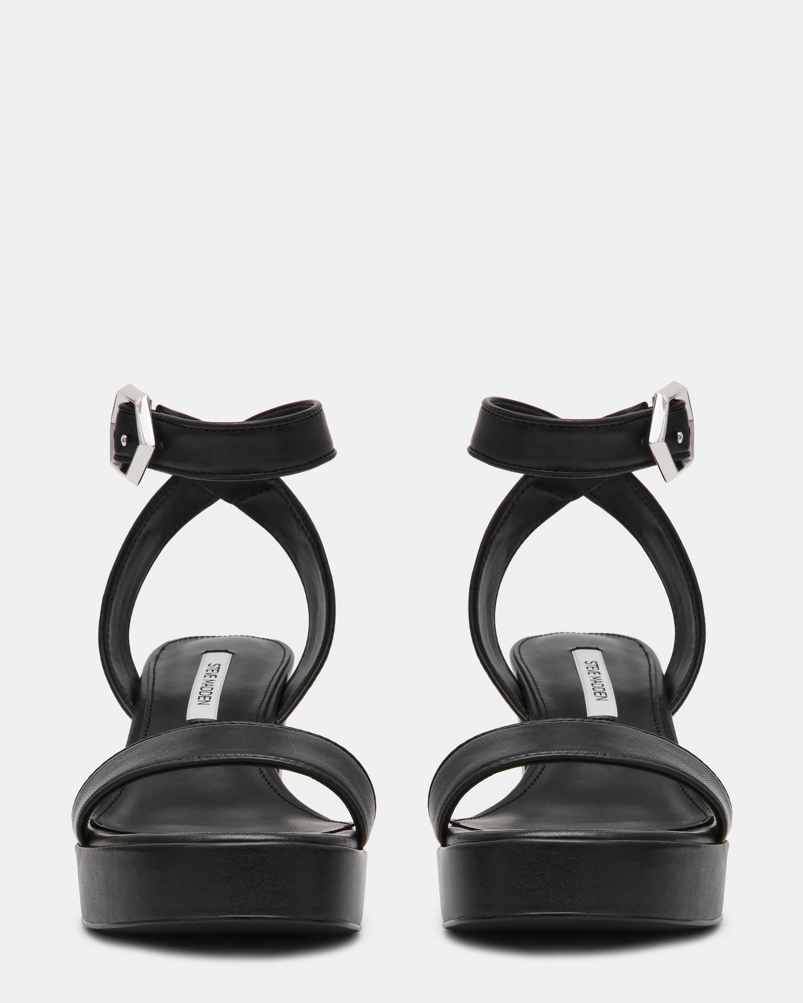 ELIDA BLACK LEATHER - Women's Shoes - Steve Madden Canada - view 3
